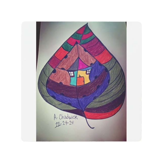 Impresión En Metal Caída/Invierno/Arte Pared Metalizado estacional (Anverso)