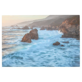 Impresión En Metal California Coast Sunset