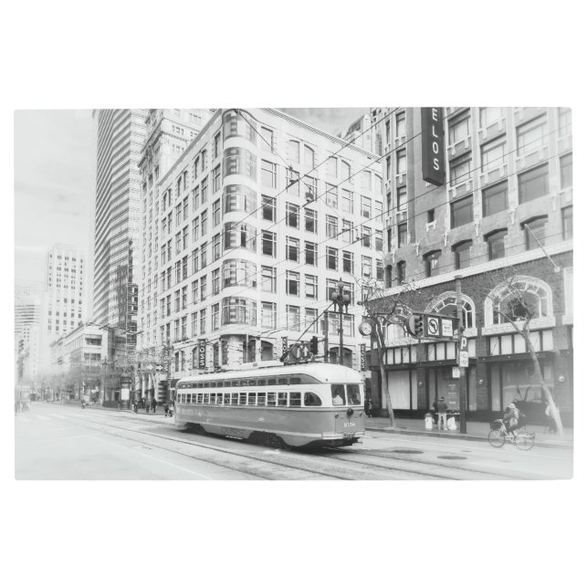 Impresión En Metal Calle San Francisco (Anverso)