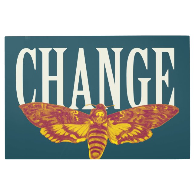 Impresión En Metal Cambiar (Anverso)