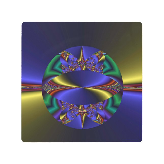 Impresión En Metal Camino al infinito (Anverso)