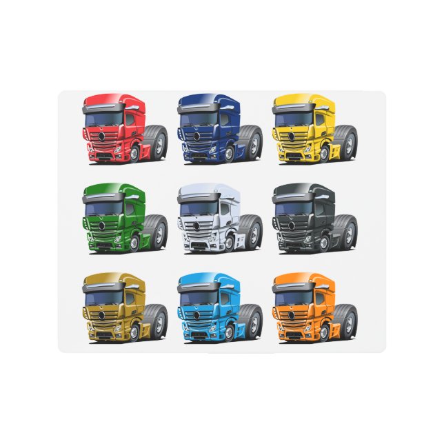 Impresión En Metal camión personalizado (Anverso)