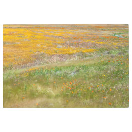 Impresión En Metal Campo de flores silvestres