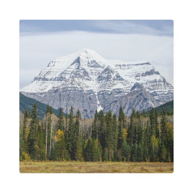Impresión En Metal Canadian Mountain Adventure, Monte Robson (Anverso)