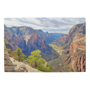 Impresión En Metal Cañón Zion   Utah