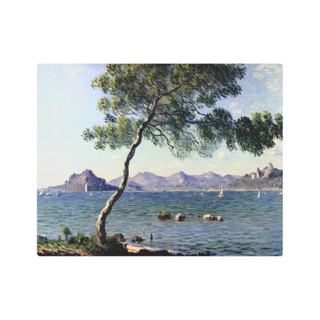 Impresión En Metal Cap d'Antibes (Anverso)