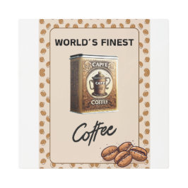 Impresión En Metal Capfe Coffee Co. Old Fashion Coffee Tin