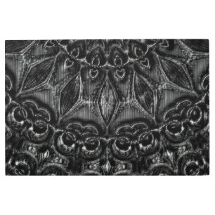 Impresión En Metal Carbón Mandala