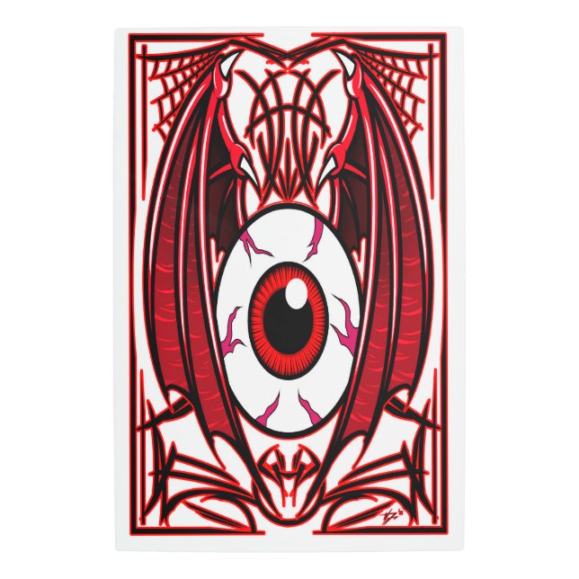 Impresión En Metal Carpe Noctem (Anverso)