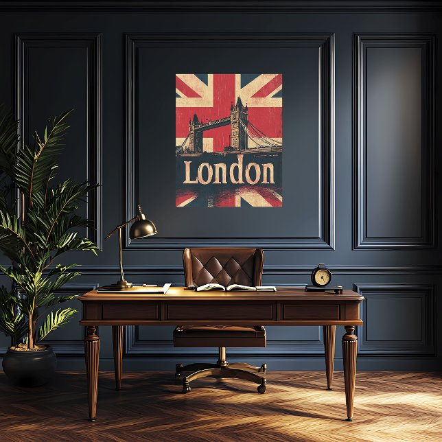 Impresión En Metal Cartel de Viajes de Londres (Subido por el creador)