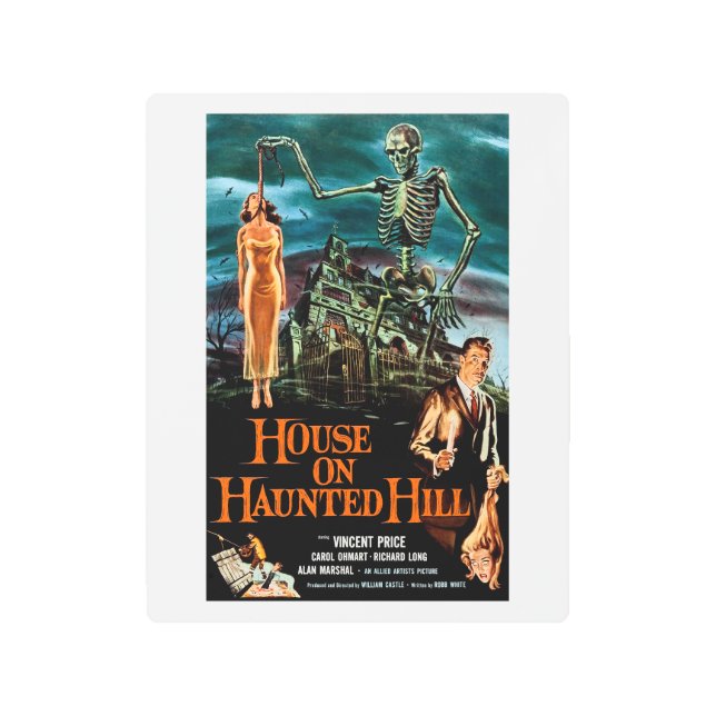 Impresión En Metal Casa en Haunted Hill (1959) (Anverso)
