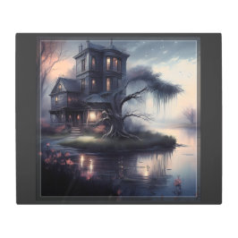 Impresión En Metal casa en ruinas en el bayou