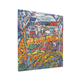 Impresión En Metal Casas de Chatou | Maurice de Vlaminck |