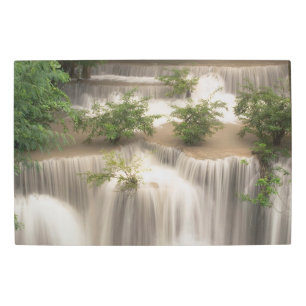 Impresión En Metal Cascada de Huai Mae Khamin   Tailandia