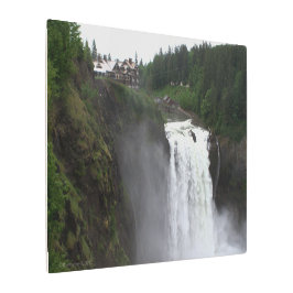 Impresión En Metal cascada noroeste , snoqualmie