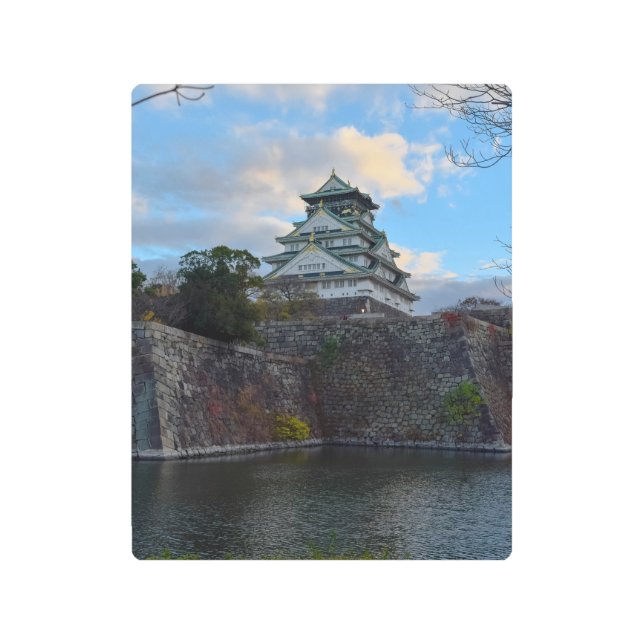 Impresión En Metal castillo de osaka (Anverso)