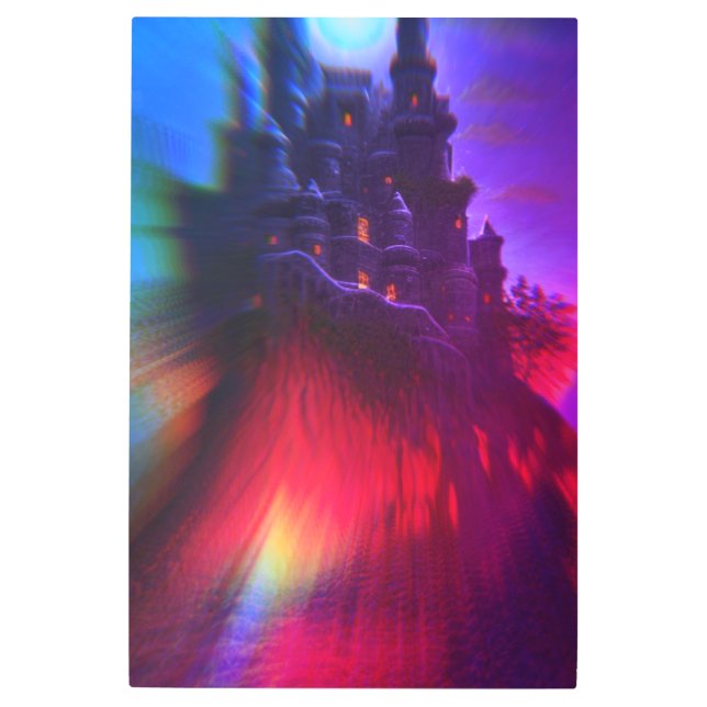 Impresión En Metal Castillo de sueño (Anverso)