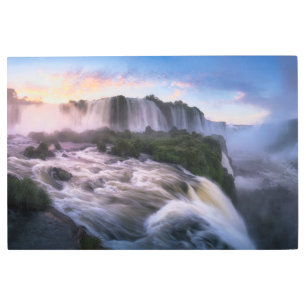 Impresión En Metal Cataratas Cascada de Iguazu, Brasil