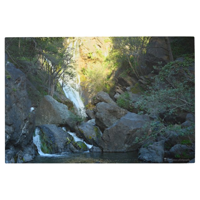 Impresión En Metal Cataratas de Salmon (Anverso)