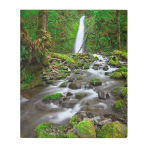 Impresión En Metal Cataratas del arroyo, desfiladero del río Columbia