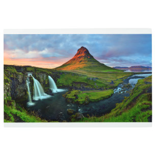 Impresión En Metal Cataratas   Kirkjufall, Islandia