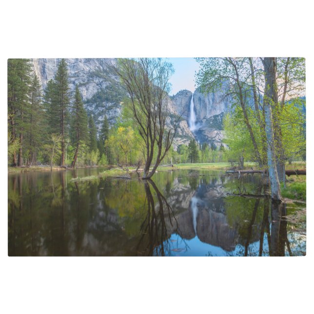 Impresión En Metal Cataratas Yosemite (Anverso)
