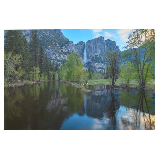 Impresión En Metal Cataratas Yosemite (Anverso)
