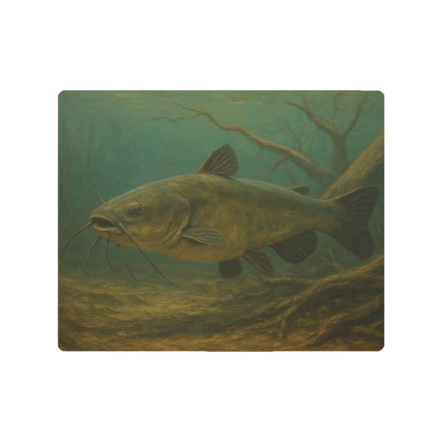 Impresión En Metal Catfish Metal Print (Anverso)