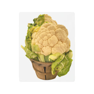 Impresión En Metal Cauliflower (fondo blanco)