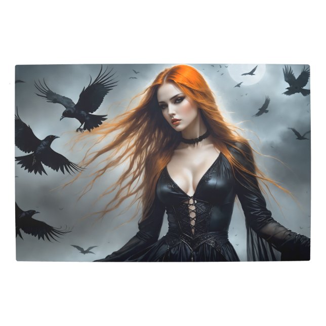 Impresión En Metal Charla con Crows 12 (Anverso)