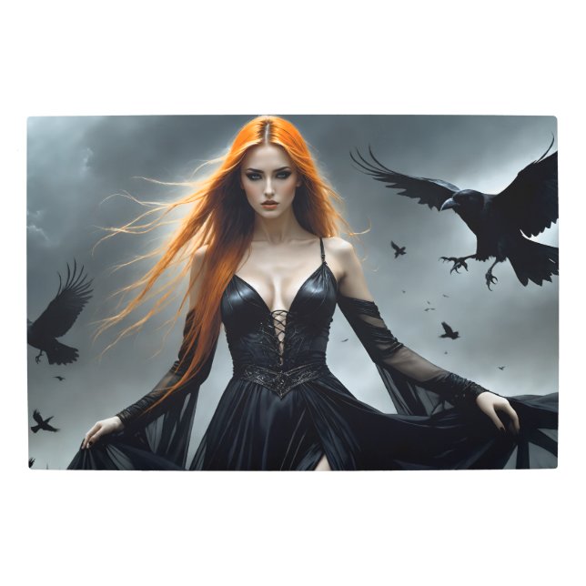 Impresión En Metal Charla con Crows 3 (Anverso)