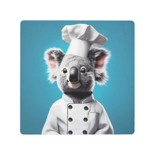 Impresión En Metal Chef Koala