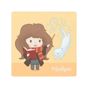 Impresión En Metal Chibi Hermione Granger Patronus