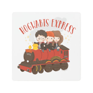 Impresión En Metal Chibi HOGWARTS EXPRESS™ Ride