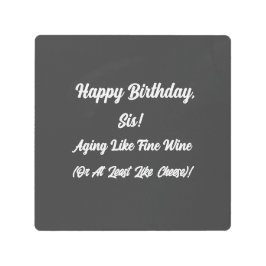 Impresión En Metal chica de cumpleaños ฺ, niño de cumpleaños, curiosa