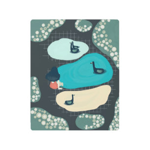 Impresión En Metal chica metaphor_17_a en el tarn