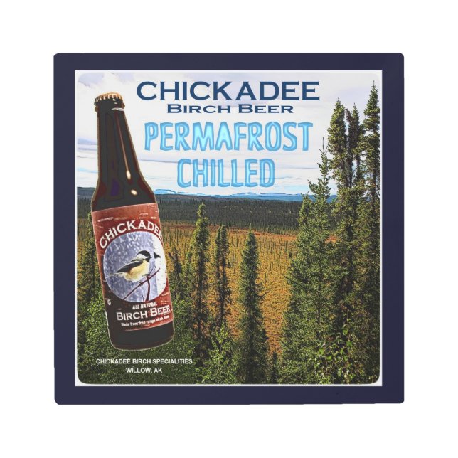 Impresión En Metal Chickadee Birch Beer (Anverso)