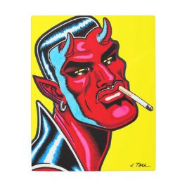 Impresión En Metal Chico malo/casquillo