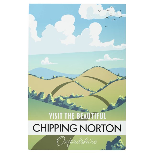 Impresión En Metal Chipping Norton Oxfordshire (Anverso)