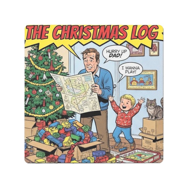 Impresión En Metal christmas 2 (Anverso)