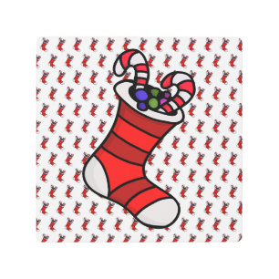 Impresión En Metal Christmas stocking