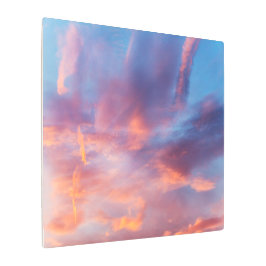 Impresión En Metal cielo coqueto