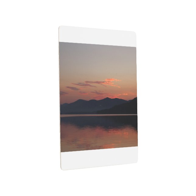 Impresión En Metal Cielo en llamas al amanecer (3/4)