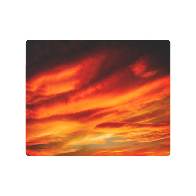 Impresión En Metal Cielo pintado (Anverso)