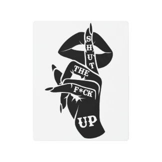 IMPRESIÓN EN METAL CIERRA LA M*TA