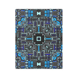 Impresión En Metal Circuitboard Blueprint 01