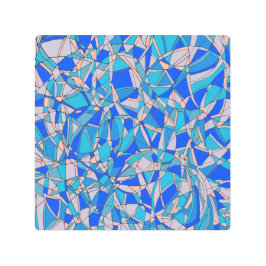 Impresión En Metal Círculos abstractos