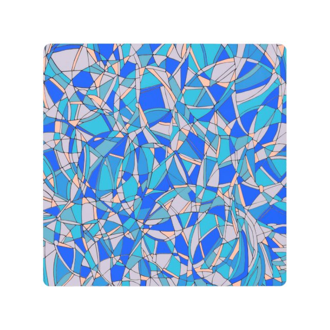 Impresión En Metal Círculos abstractos (Anverso)