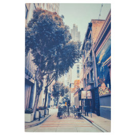 Impresión En Metal City Alley