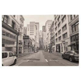 Impresión En Metal Ciudad bloqueada